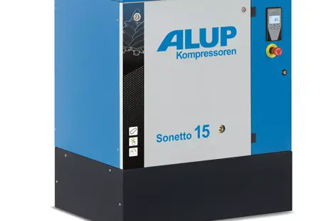 Šroubové kompresory s řemenovým pohonem ALUP Sonetto