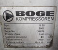 Zánovní šroubový kompresor BOGE S50, výkon 37 kw