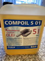 Olej pro šroubový kompresor Orlík COMPOIL S01, balení 5 litrů oleje pro šroubové kompresory