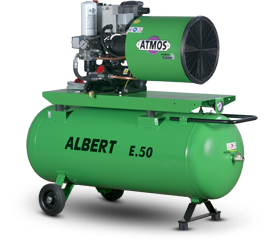 Šroubové kompresory Atmos řada Albert 3-20 kW