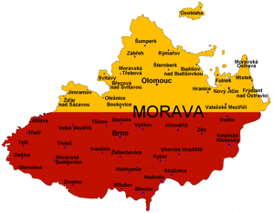 Jižní a severní Morava: Brno