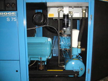 Šroubový kompresor Boge S 75 – použité kompresory
