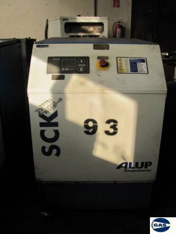 použitý šroubový kompresor ALUP SCK 52-08, 37 kw, 5,78 m3 / min, 27000 mth