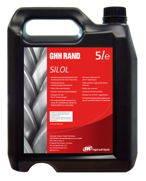 olej ghh rand Silol® 10 Litrů pro kompresory na silocisterny Ingersoll Rand 