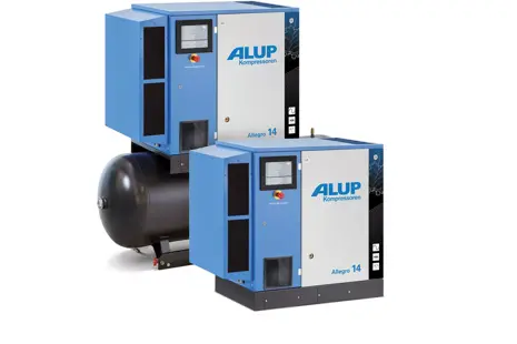 Šroubové kompresory s plynulou regulací otáček ALUP Allegro