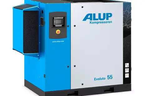 Šroubové kompresory ALUP řady Evoluto 45-75 kW